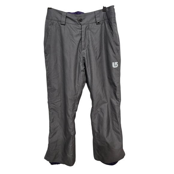 Burton DryRide Gray Snowboard Ski Snow Pants Medium - Picture 1 of 6